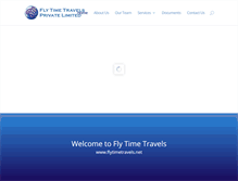 Tablet Screenshot of flytimetravels.net